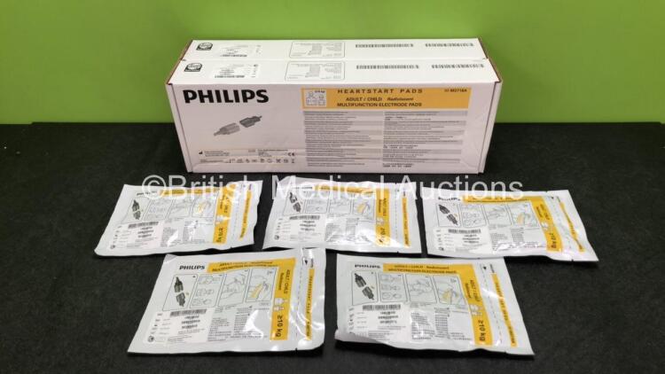 30 x Philips Heartstart Ref M3716A Adult / Child Pads Packs *All Unused - Expire 2024*