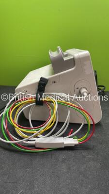 Philips Heartstart XL+ Defibrillator Including ECG and Printer Options with 1 x Paddle Lead, 1 x 3 Lead ECG Lead and 1 x Battery (Powers Up) *SN US31410910* - 3