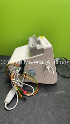 Philips Heartstart XL+ Defibrillator Including ECG and Printer Options with 1 x Paddle Lead, 1 x 3 Lead ECG Lead and 1 x Battery (Powers Up) *SN US31410814* - 3