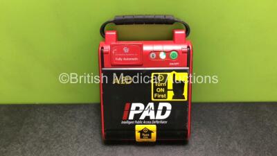 CU Medical Model NF1201 AED IPAD Intelligent Public Access Defibrillator with 1 x Electrode Pads *Expired* (Powers Up)