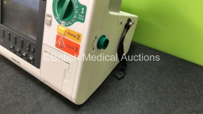 Philips Heartstart XL+ Defibrillator Including ECG and Printer Options with 1 x ECG Lead and 1 x Battery (Powers Up) *SN US31410919* - 4