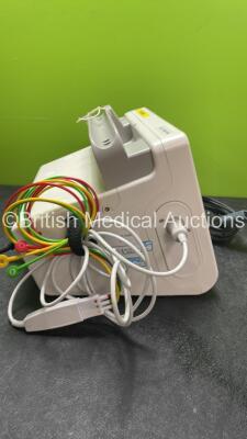 Philips Heartstart XL+ Defibrillator Including ECG and Printer Options with 1 x Paddle Lead, 1 x 3 Lead ECG Lead and 1 x Battery (Powers Up) *SN US31410924* - 3