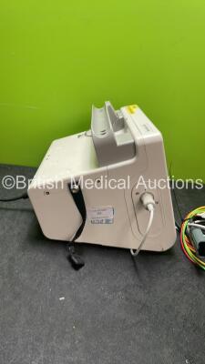 Philips Heartstart XL+ Defibrillator Including ECG and Printer Options with 1 x Paddle Lead, 1 x 3 Lead ECG Lead and 1 x Battery (Powers Up) *SN US31410939* - 3