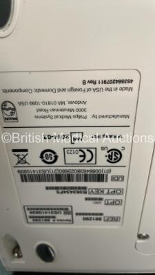 Philips Heartstart XL+ Defibrillator Including ECG and Printer Options with 1 x Paddle Lead, 1 x 3 Lead ECG Lead and 1 x Battery (Powers Up) *SN US31410939* - 4