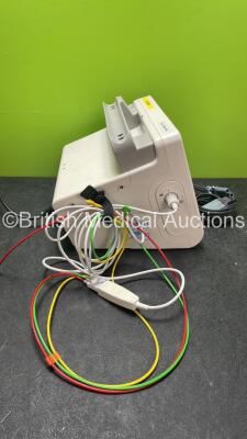 Philips Heartstart XL+ Defibrillator Including ECG and Printer Options with 1 x Paddle Lead, 1 x 3 Lead ECG Lead and 1 x Battery (Powers Up) *SN US31410941* - 3