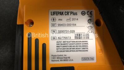 Physio Control Lifepak CR Plus Defibrillator with 1 x Electrode Pack *Expired* in Carry Case (Powers Up) - 6