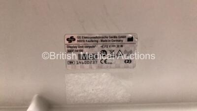 GS Corpuls3 Slim Defibrillator Ref : 04301 with Corpuls Patient Box Ref : 04200 with Pacer, Oximetry, ECG-D, ECG-M, CO2, CPR, NIBP and Printer Options, 2 x Batteries and Corpuls Display Unit *Mfd - 2013 / 2014* (Powers Up and Passes Self Test) *13851284 / - 9