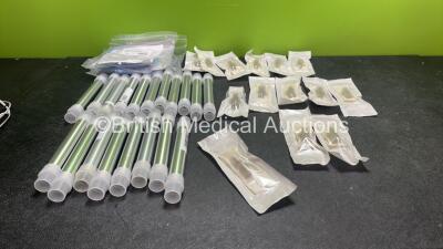 Mixed Lot Including Flow Sensor Cables, Flow Valves and Surgical Tubes