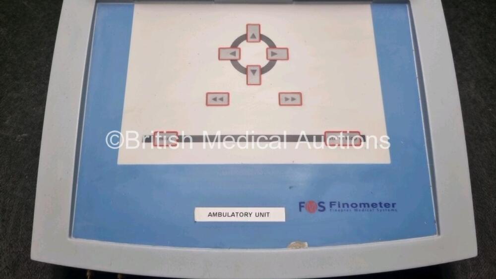 FMS Finometer Model 1 Non Invasive Blood Pressure Monitor (Powers Up ...