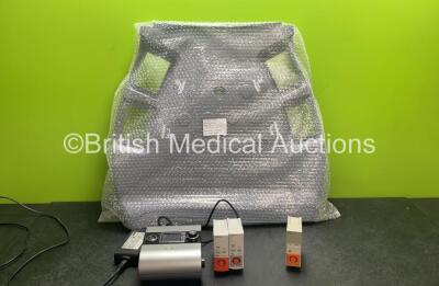 Mixed Lot Including 1 x Resmed S9 CPAP Unit with 1 x AC Power Supply (Powers Up) 1 x GT Trolley Cover *Unused* 2 x Philips CCO/C.0 Modules *1 Missing Cover-See Photo* 1 x Hewlett Packard CCO/C.0 Module *SN 3728G05984, 3805G42492, 3805G42478, 23131301891*