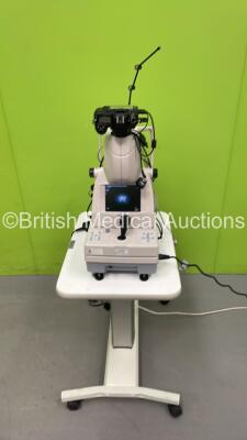 TopCon TRC-NW8 Non Mydriatic Retinal Camera with Nikon Camera on Motorized Table (Powers Up)