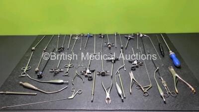 Job Lot of Various Surgical Instruments Including Trocars and Cannulas