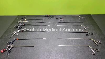 Job Lot of Various Laparoscopic Graspers