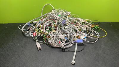 Job Lot of Patient Monitoring Cables