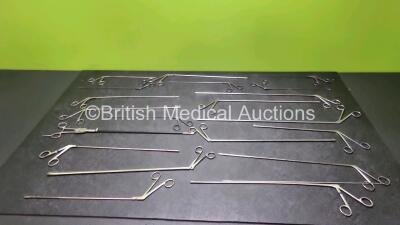 Job Lot of Various Laparoscopic Graspers