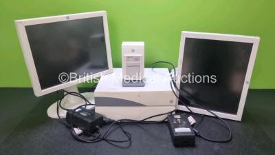 Job Lot Including 2 x GE Carescape B850 Units, 2 x GE CDA19 Monitors and 1 x GE PRN 50-M Printer