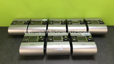 8 x ResMed S9 CPAP Units with 5 x Power Supplies (Untested)