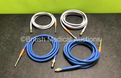 4 x Fibre Optic Light Source Cables