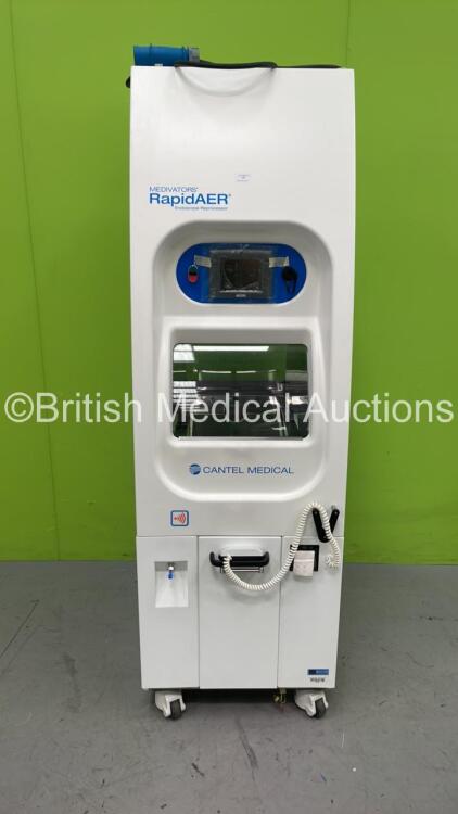 Cantel Medical Medivators RapidAER Endoscope Reprocessor (Unable to Power Test Due to 3 Phase Power Supply - Missing Cover - See Pictures) *GL*