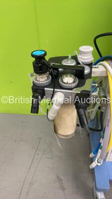 Drager Fabius Tiro Anaesthesia Machine Software Version 3.37B- Total Running Hours 2350 - Total Ventilator Hours 30 with GE Carescape B650 Monitor and Hoses (Powers Up) *S/N ASEH-0199* - 4