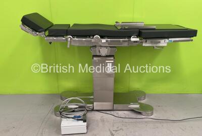 Maquet Operating Table Model No 1150.02D0 with Cushions Battery Charger (Powers Up) *S/N 00293*