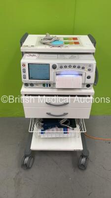 GE 250cx Series Fetal Monitor on Stand with 1 x Transducer (Powers Up) *A/N 200 17 0450**