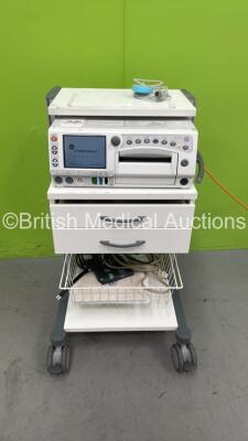 GE 250cx Series Fetal Monitor on Stand with 1 x Transducer (Powers Up) *A/N 200 11 0874*