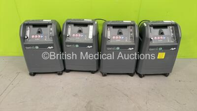 4 x AirSep VisionAire 5 Oxygen Concentrators (All Power Up) *S/N GPB0119380511 / GPB0119380516 / GPB0119380523*