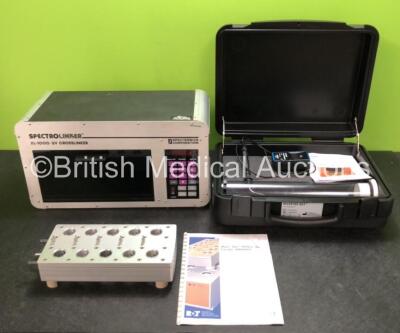 Job Lot Including 1 x Radleys Discovery Technologies Metz Syn Reflux Unit, 1 x Greisinger Digital Thermometer in Case and 1 x Spectroline XL-1000/F UV Crosslinker Unit