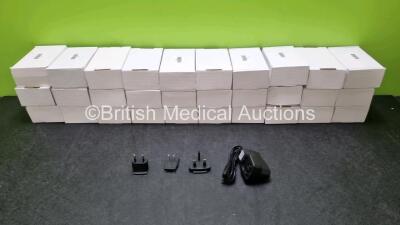 30 x Airflo 24 AC/DC Adaptors in Boxes