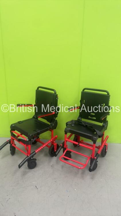 2 x Promeba PS-250 Emergency Evacuation Chairs *Stock Photo Used*