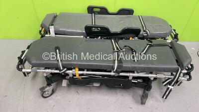 2 x Ferno Pegasus Ambulance Stretchers with Mattresses (Hydraulics Tested Working)