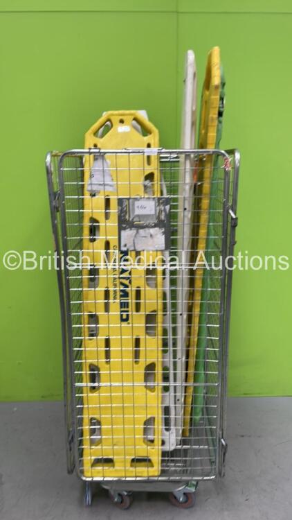 Cage of 6 x Spinal Boards (Cage Not Included)