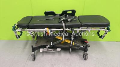 Ferno Pegasus Hydraulics Ambulance Stretcher with Mattress (Hydraulics Tested Working) *S/N PEG-3140* - 2