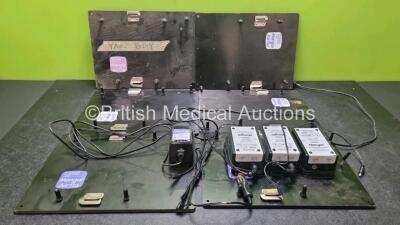 Job Lot Including 23 x Mangar Stowage Boards (6 x Only In Photo) and 22 x Mangar Airflo Plus Vehicle Rechargers (3 x Only In photo)