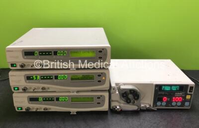 Job lot Including 3 x Gynecare Thermachoice II Uterine Balloon Therapy Units and 1 x Arthrex Continuous Wave III Arthroscopy Pump (All Power Up) *SN 615243 / R21376 / PTC1332001 / R26568*