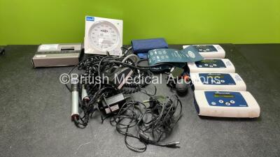 Mixed Lot Including 1 x Dantec Danflow 1000 Printer, 1 x Accoson BP Meter, 1 x Keeler Otoscope and 4 x Bodystat 1500 Body Composition Monitoring Units (1 Damaged-See Photo) *SN 0236, 138159*