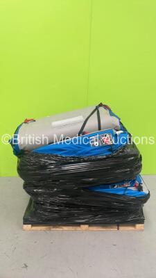 Pallet of Inflatable Mattresses *Stock Photo Used*