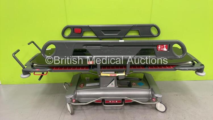 Anetic Aid QA3 Hydraulic Emergency Trolley (Hydraulics Tested Working)