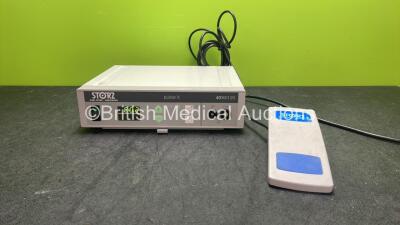 Karl Storz Endoscope 401601 20 pulsar II Power Supply with Karl Storz 40160032 One Pedal Footswitch (Powers Up) *SN 00076*