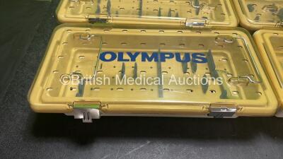 4 x Plastic Olympus Cases - 2