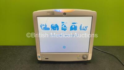 GE Carescape B650 Patient Monitor *Mfd 2018* (Powers Up) *SN SQC17480185HA*