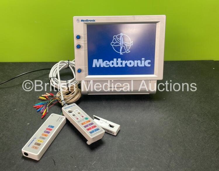 Medtronic NIM Response 3.0 Monitor with 1 x Medtronic NIM Muting Detector and 2 x Medtronic Stimulator Attachments (Powers Up) *SN 2NR3-0692*