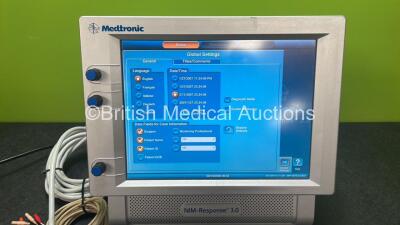 Medtronic NIM Response 3.0 Monitor with 1 x Medtronic NIM Muting Detector and 2 x Medtronic Stimulator Attachments (Powers Up) *SN 2NR3-0692* - 2