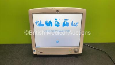 GE Carescape B650 Patient Monitor *Mfd 2018* (Powers Up) *SN SQC1751013HA*