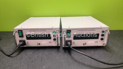 2 x Isolation Transformers (Both Power Up) *SN NA, NA*