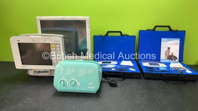 Mixed Lot Including 1 x Spacelabs Ultraview Monitor, 1 x Drager Infinity Delta Patient Monitor Including HemoMed1, Aux/Hemo 2, Aux/Hemo3 and Multi Med Options, 1 x Elite Ameda Breast Pump and 2 x Docobo DCU002 Telehealth Monitors