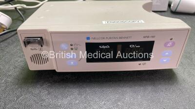 Mixed Lot Including 1 x Nellcor Puritan Bennett NPB-190 Pulse Oximeter (No Power) 1 x Fisher & Paykel MR850AEK Respiratory Humidifier Unit (Powers Up) 1 x Verathon BVI 9400 Bladder Scanner with 1 x Transducer / Probe and 1 x Battery (Untested Due to Possi - 2