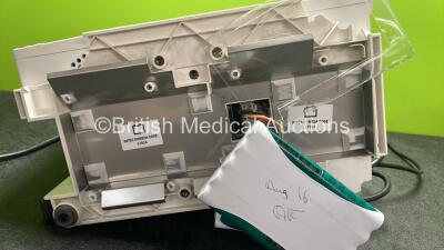 GE Datex Ohmeda S/5 Compact Anesthesia Monitor (Powers Up with Damaged Bottom Plate - See Photo) - 3