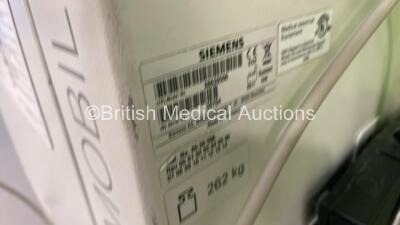 Siemens Siremobil Compact L C-Arm *Mfd - 2011* with Dual Flat Screen Image Intensifier, Footswitch, Key and Exposure Trigger (Powers Up and Exposure Taken) *30704* **IR129** - 10